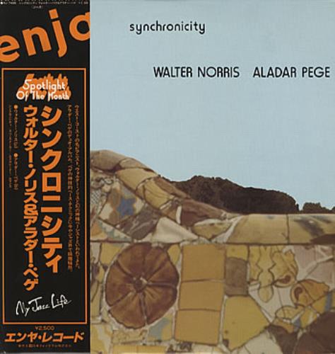 Walter Norris & Aladar Pege Synchronicity vinyl LP album (LP record) Japanese WA6LPSY302808