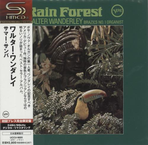 Walter Wanderley Rain Forest - SHM-CD SHM CD Japanese WWQHMRA876754