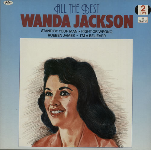 Wanda Jackson All The Best 2-LP vinyl record set (Double LP Album) Dutch WJC2LAL624980