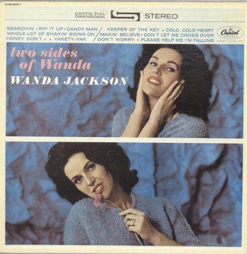 Wanda Jackson Two Sides Of Wanda vinyl LP album (LP record) French WJCLPTW712345