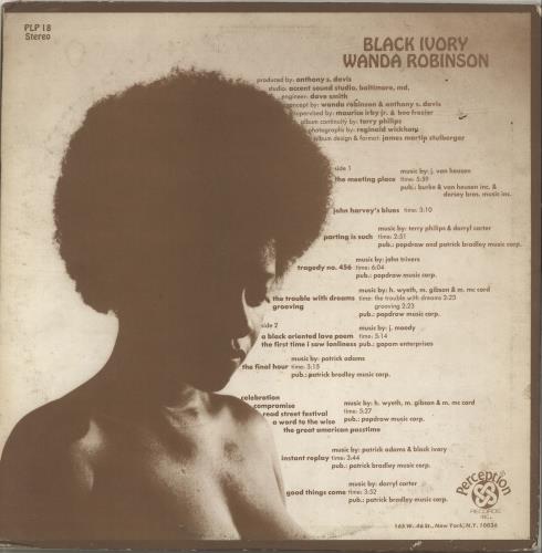 Wanda Robinson Black Ivory vinyl LP album (LP record) US YDRLPBL697077