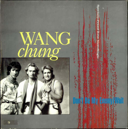 Wang Chung Don't Be My Enemy 12" vinyl single (12 inch record / Maxi-single) Canadian WAN12DO522523