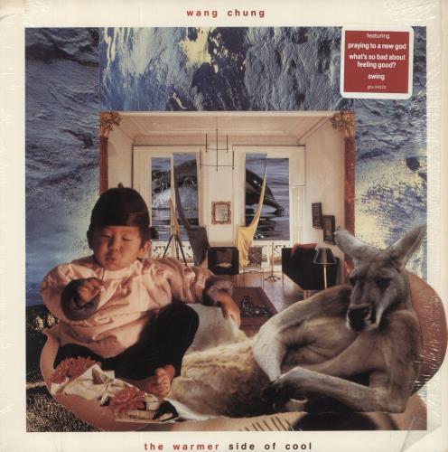 Wang Chung The Warmer Side Of Cool - Shrink vinyl LP album (LP record) US WANLPTH835984