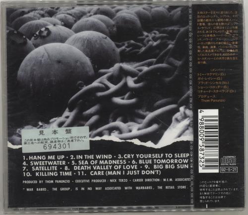 War Babies War Babies - Sealed CD album (CDLP) Japanese YD1CDWA690011