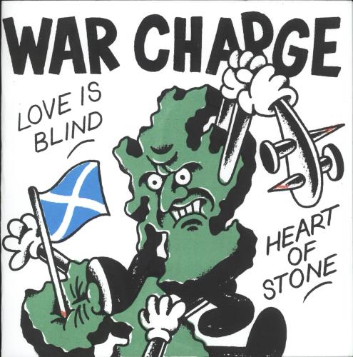 War Charge Split - Blue Marble Vinyl 7" vinyl single (7 inch record / 45) UK XDT07SP742454