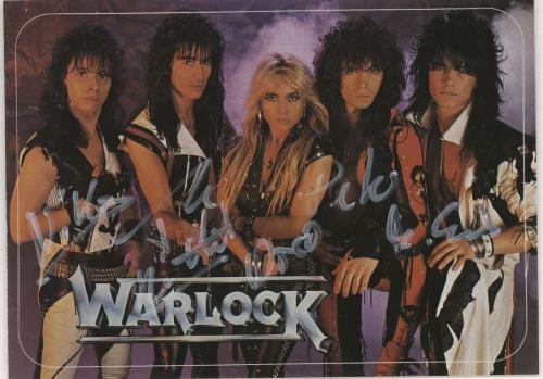 Warlock True As Steel + Tattoo, Fan Pack & PR vinyl LP album (LP record) UK WLKLPTR766372