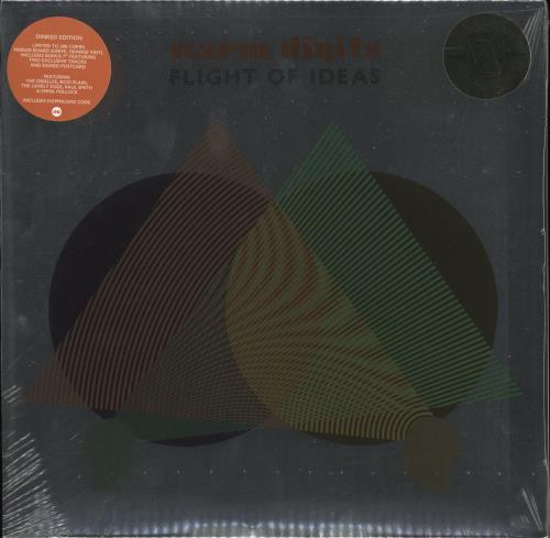 Warm Digits Flight of Ideas - Dinked - Orange vinyl LP album (LP record) UK 38TLPFL887311