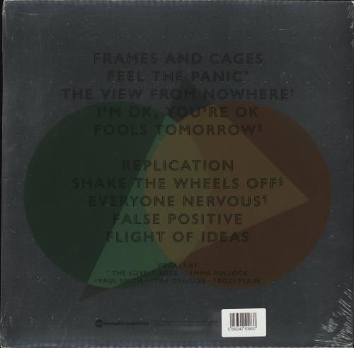 Warm Digits Flight of Ideas - Dinked - Orange vinyl LP album (LP record) UK 38TLPFL887311