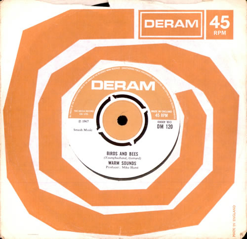 Warm Sounds Birds And Bees 7" vinyl single (7 inch record / 45) UK WC407BI505404