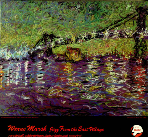 Warne Marsh Jazz From The East Village vinyl LP album (LP record) UK WC0LPJA431229