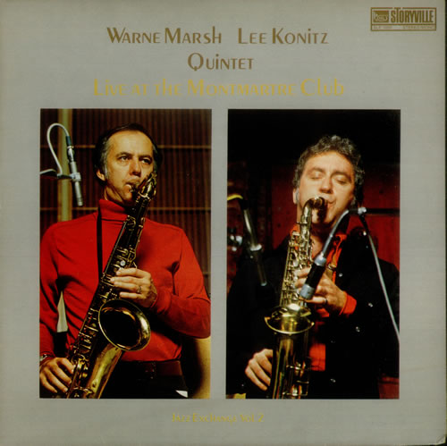 Warne Marsh Live At The Montmartre Club Volume 2 vinyl LP album (LP record) UK WC0LPLI544921