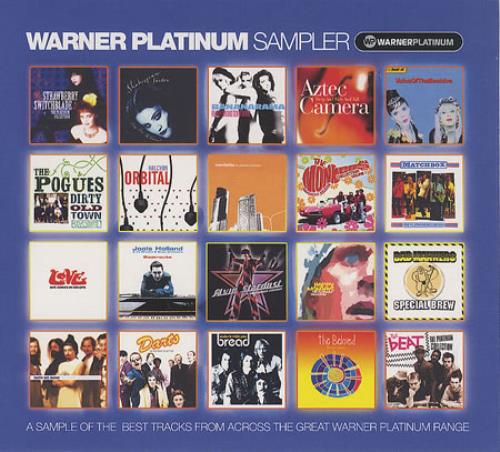 Warner Brothers Warner Platinum Sampler CD album (CDLP) UK WBTCDWA390962
