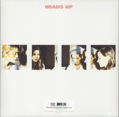 Warpaint Heads Up - Pink & Black Vinyl - Sealed 2-LP vinyl record set (Double LP Album) UK WDR2LHE870499