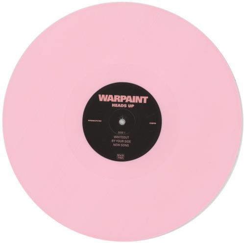 Warpaint Heads Up - Pink Vinyl and Black Vinyl 2-LP vinyl record set (Double LP Album) UK WDR2LHE867313