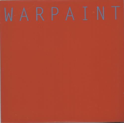 Warpaint Undertow / Warpaint - RSD11 - Blue Vinyl 7" vinyl single (7 inch record / 45) UK WDR07UN619572