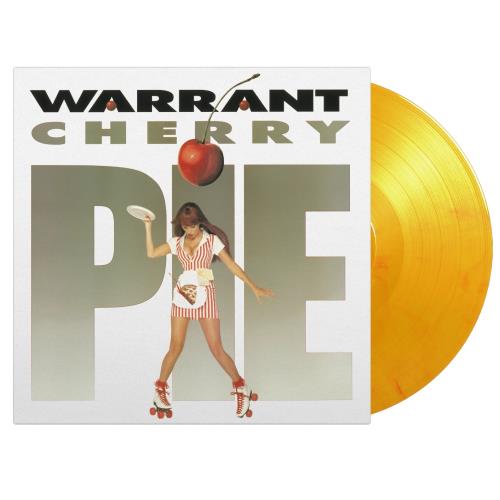 Warrant Cherry Pie - Yellow Marbled Vinyl 180 Gram - Numbered Edition vinyl LP album (LP record) UK WNTLPCH880456