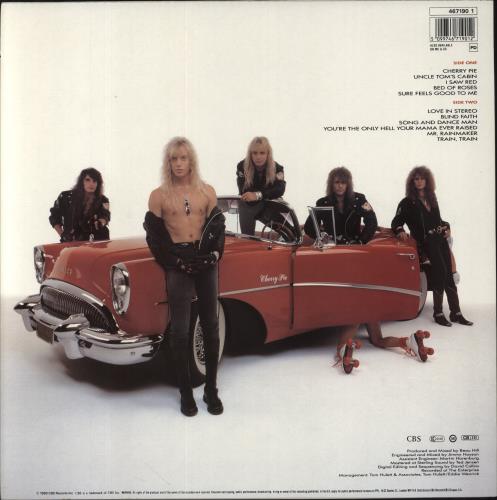 Warrant Cherry Pie vinyl LP album (LP record) UK WNTLPCH586443