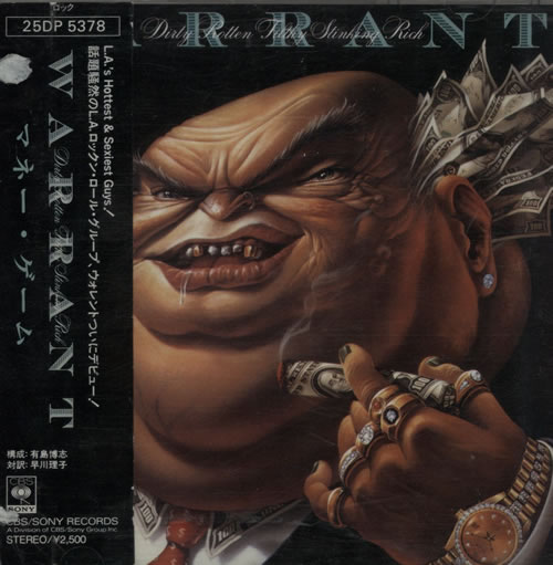 Warrant Dirty Rotten Filthy Stinking Rich CD album (CDLP) Japanese WNTCDDI570845