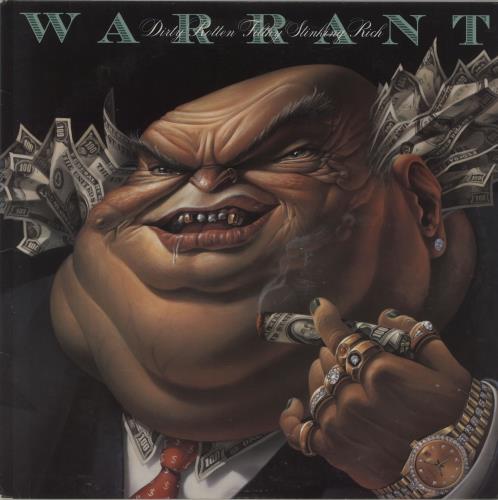 Warrant Dirty Rotten Filthy Stinking Rich vinyl LP album (LP record) US WNTLPDI682567