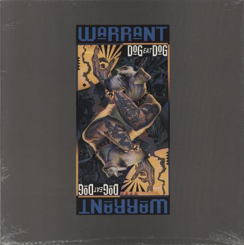 Warrant Dog Eat Dog - Shrink vinyl LP album (LP record) Dutch WNTLPDO857424