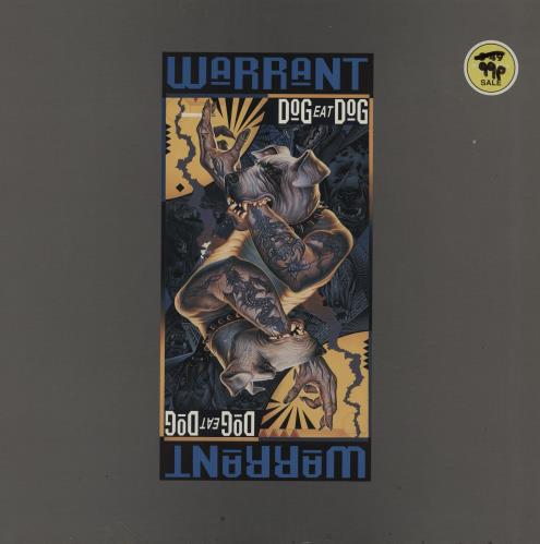 Warrant Dog Eat Dog vinyl LP album (LP record) Dutch WNTLPDO719508