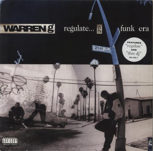 Warren G Regulate... G Funk Era vinyl LP album (LP record) UK WRNLPRE858955