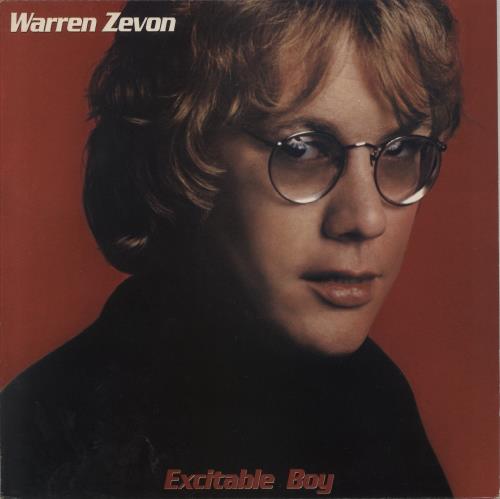 Warren Zevon Excitable Boy - EX vinyl LP album (LP record) UK WZVLPEX417074