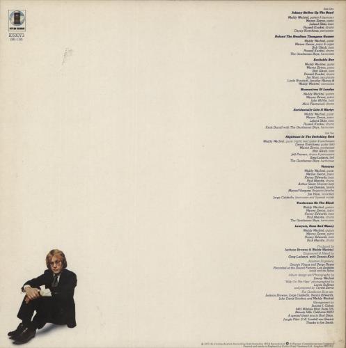 Warren Zevon Excitable Boy - EX vinyl LP album (LP record) UK WZVLPEX417074