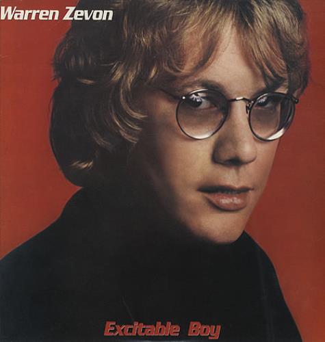 Warren Zevon Excitable Boy vinyl LP album (LP record) US WZVLPEX341273