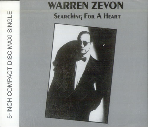 Warren Zevon Searching For A Heart CD single (CD5 / 5") German WZVC5SE529920