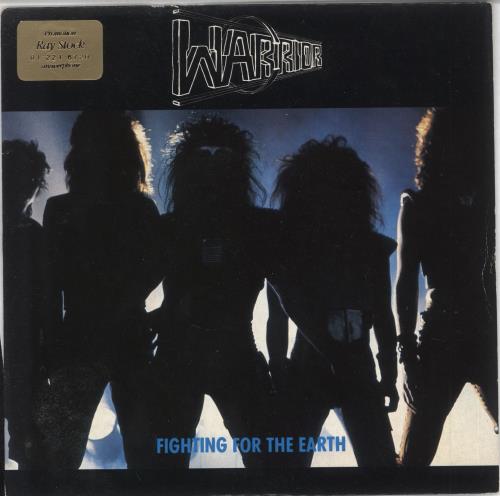 Warrior (Rock) Fighting For The Earth 7" vinyl single (7 inch record / 45) UK IOR07FI745638