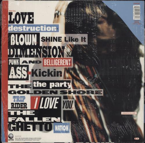 Warrior Soul Salutations From The Ghetto Nation - shrink vinyl LP album (LP record) German WSSLPSA777101