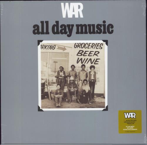 War All Day Music vinyl LP album (LP record) UK W-RLPAL824281