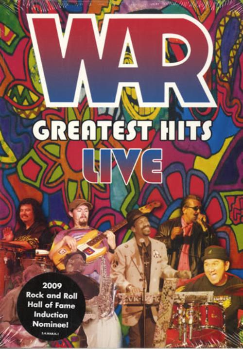 War Greatest Hits Live - Sealed 3-CD album set (Triple CD) US W-R3CGR557913