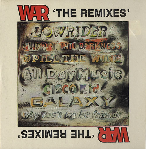 War The Remixes CD single (CD5 / 5") Australian W-RC5TH552115