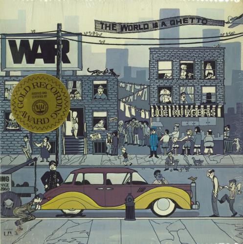 War The World Is A Ghetto - Shrink vinyl LP album (LP record) US W-RLPTH710120