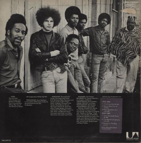 War The World Is A Ghetto vinyl LP album (LP record) UK W-RLPTH451912