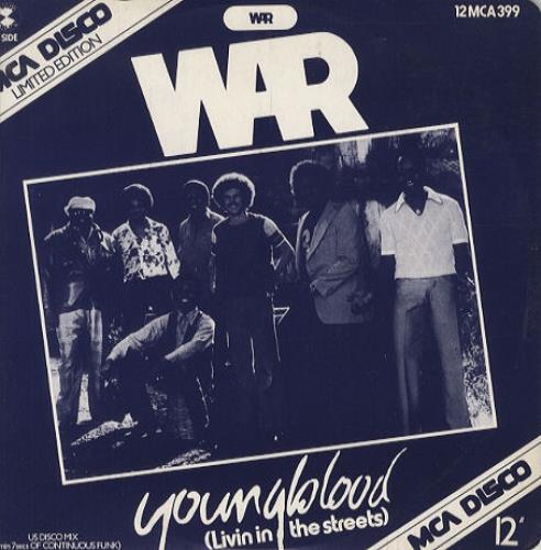 War Youngblood (Living In The Streets) 12" vinyl single (12 inch record / Maxi-single) UK W-R12YO423214