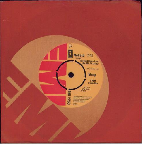 Wasp (Funk) Melissa 7" vinyl single (7 inch record / 45) UK 5NV07ME807096