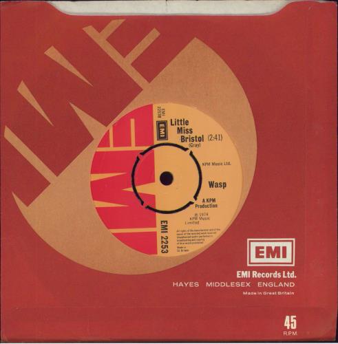 Wasp (Funk) Melissa 7" vinyl single (7 inch record / 45) UK 5NV07ME807096