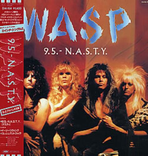 WASP 9.5.-N.A.S.T.Y. 12" vinyl single (12 inch record / Maxi-single) Japanese WAS12NA272338