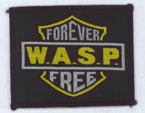 WASP Forever Free + Patch - Open 7" vinyl single (7 inch record / 45) UK WAS07FO817981