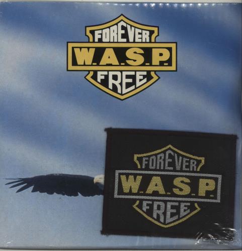 WASP Forever Free - Sealed + Patch 7" vinyl single (7 inch record / 45) UK WAS07FO681515