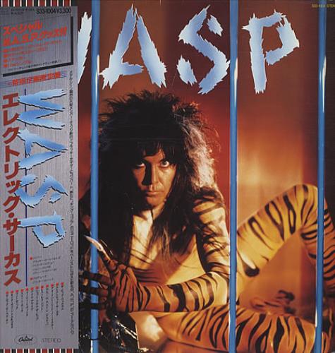 WASP Inside The Electric Circus - Complete vinyl LP album (LP record) Japanese WASLPIN40225