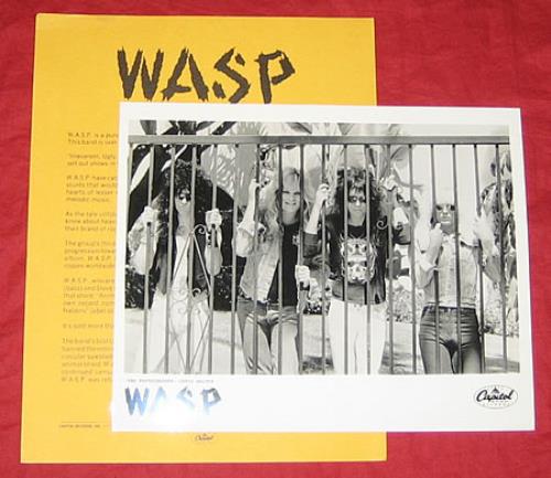 WASP Inside The Electric Circus media press pack US WASPPIN364074