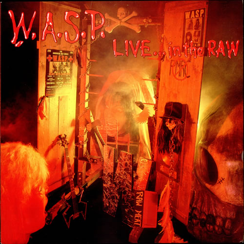 WASP Live... In The Raw vinyl LP album (LP record) UK WASLPLI521367