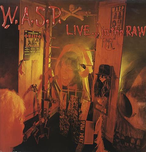 WASP Live...In The Raw vinyl LP album (LP record) UK WASLPLI340110