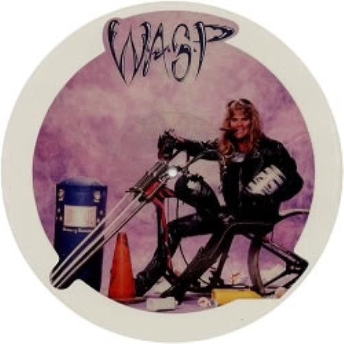WASP Mean Man uncut picture disc (vinyl) UK WASUNME23568