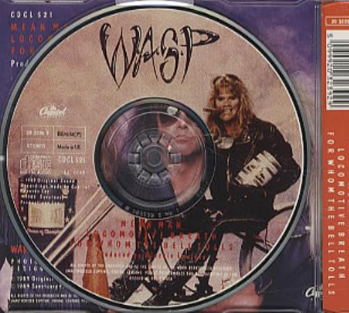 WASP Mean Man CD single (CD5 / 5") UK WASC5ME41209