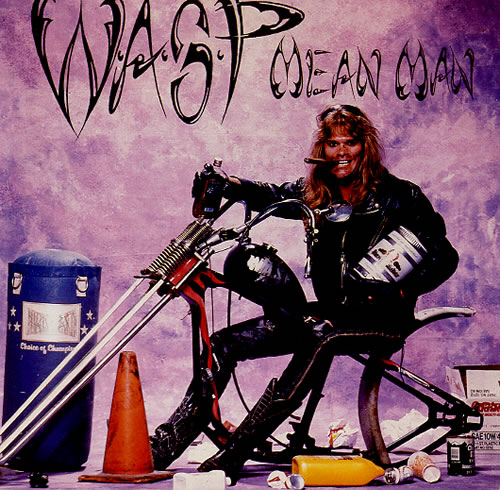 WASP Mean Man 7" vinyl single (7 inch record / 45) UK WAS07ME573071